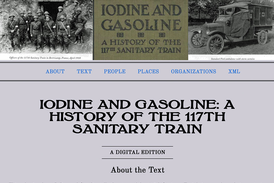 Screenshot of Iodine and Gasoline digital edition in progress